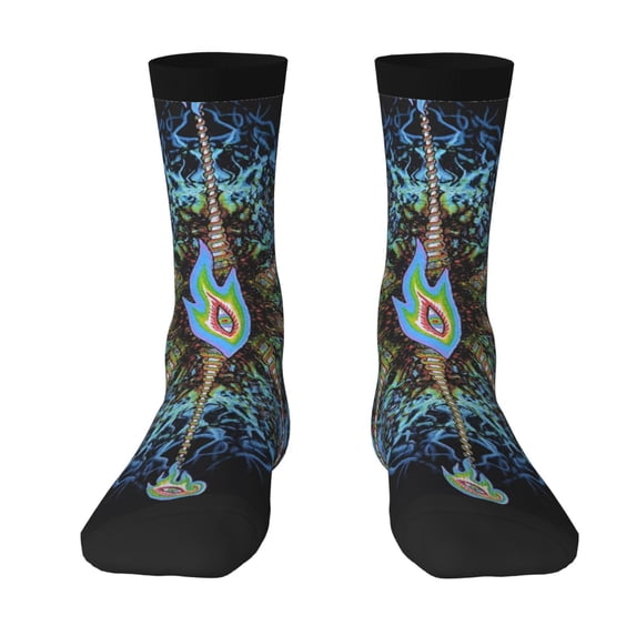 Tool Band Eye Symbol Adult Socks Breathable Cozy Soft Crew Socks Novelty Casual Calf Stockings For Men Women