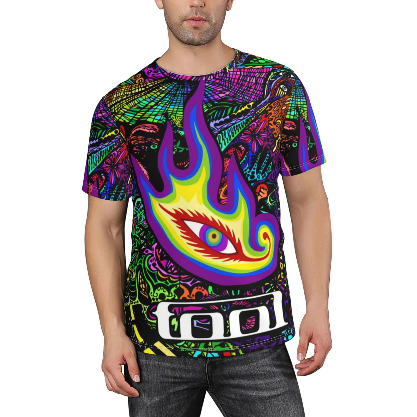 Tool Band Eye Shirt for Men, 3D Printed Casual Short Sleeve Tool Band Eye Shirt for Men, 3D Printed Casual Short Sleeve