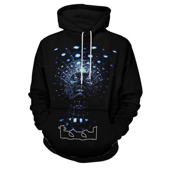 Tool Band Hoodie 3D Print Pullover Hooded Long Sleeve Sweatshirts Tops Blouse with Pocket for Mens Womens