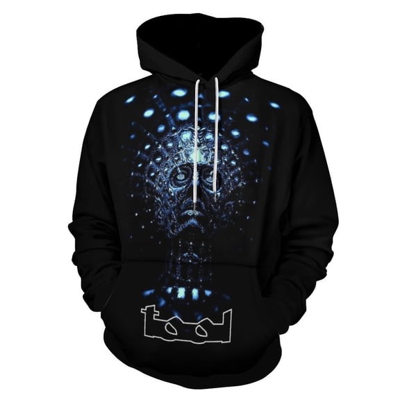 Tool Band Hoodie Men's Novelty Hoodie 3D Print Pullover Hooded Long Sleeve Sweatshirts Tops Blouse with Pocket