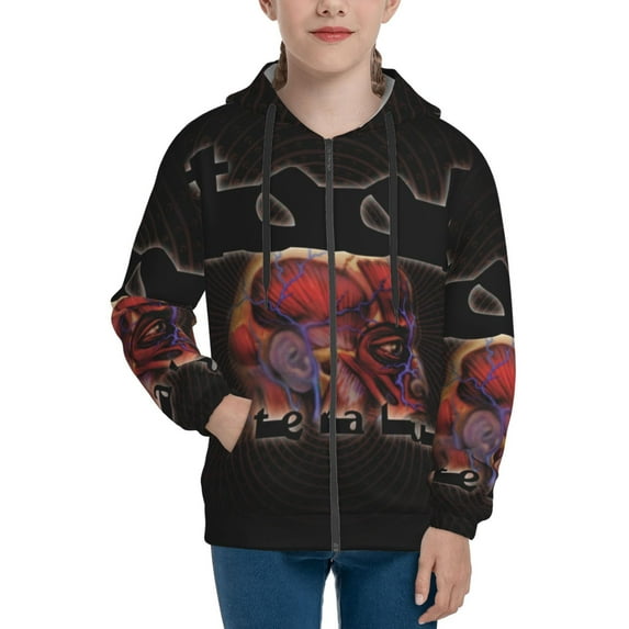 Tool Band Lateralus Rock Teen Sweatshirts Hoodies Youth Hooded Hoody Fashion Zipper Coat For Boys And Girls