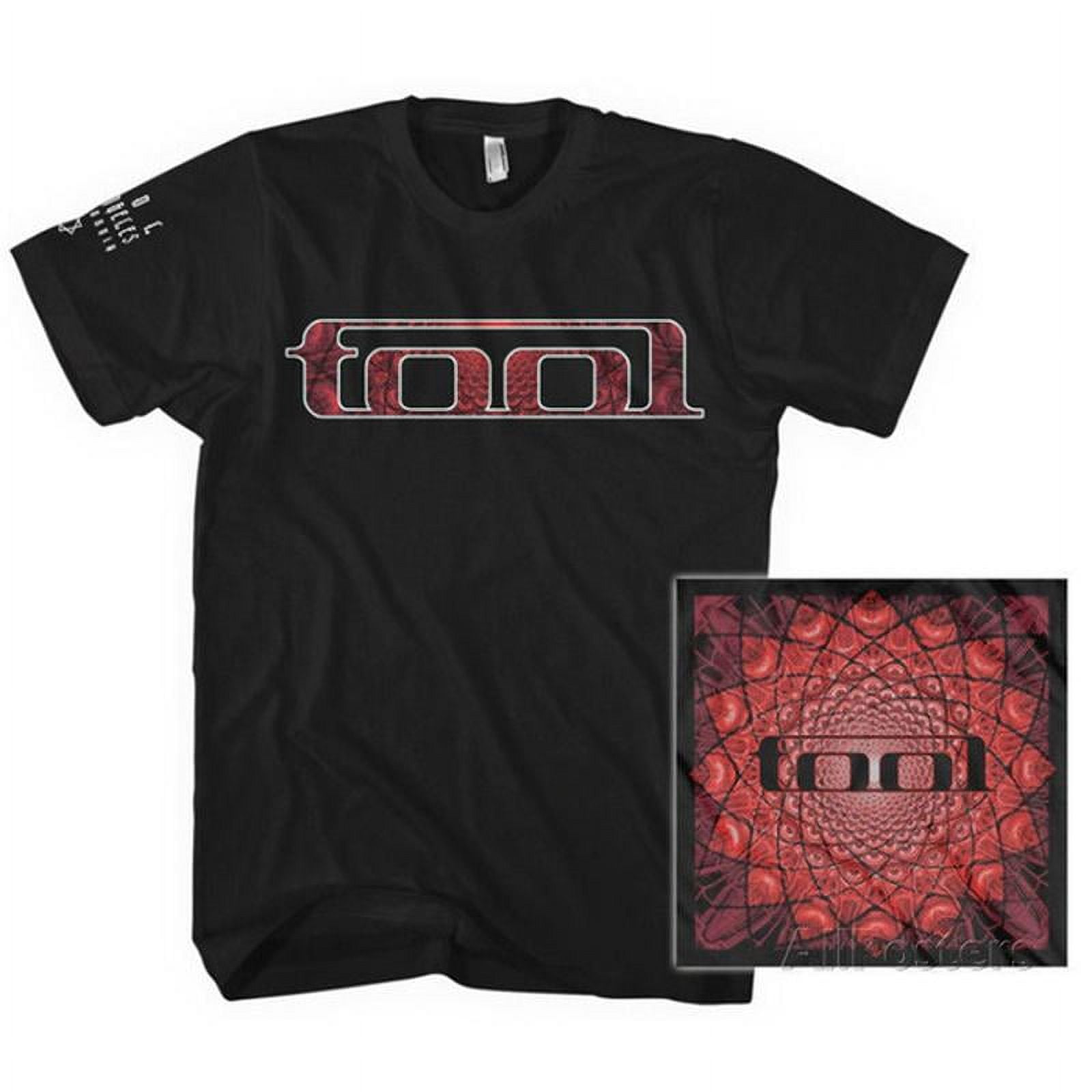 Tool Band Red Pattern T-Shirt - Walmart.com