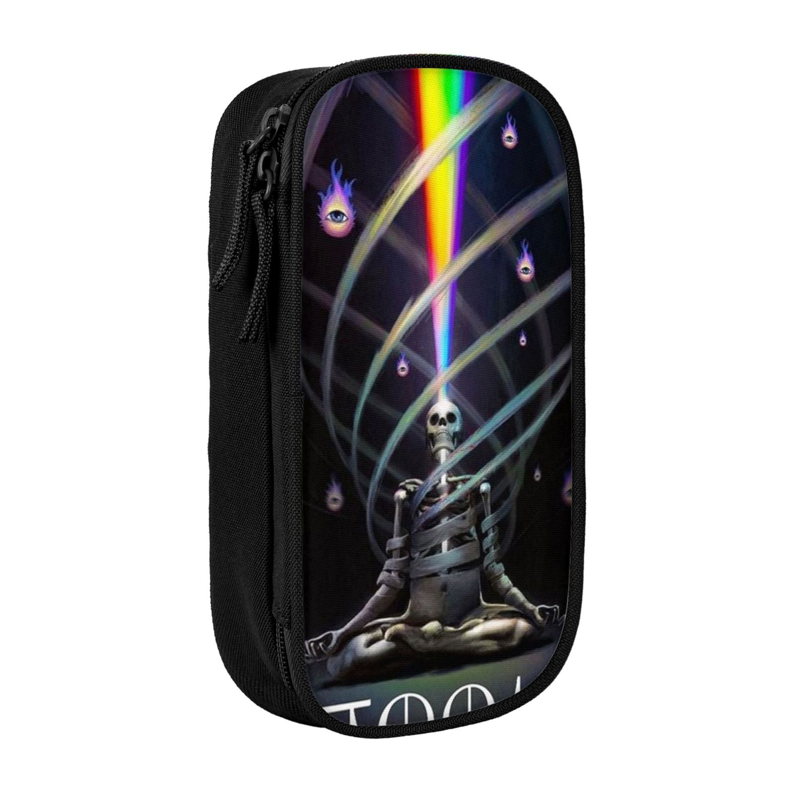 Tool Band Rock Pencil Case Large Capacity Doublelayer Pen Bag School