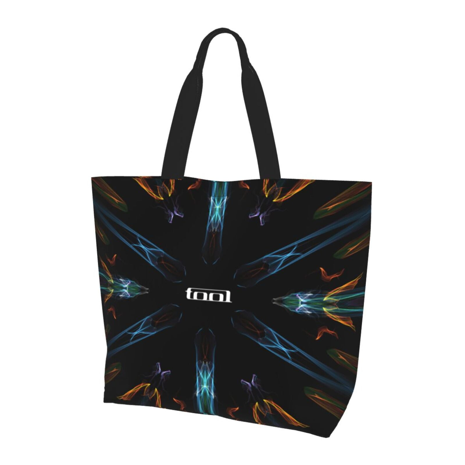 Tool Band Rock Tote Bags Reusable Women Shoulder Bag Grocery Bag Travel Beach Shopping Work 9031