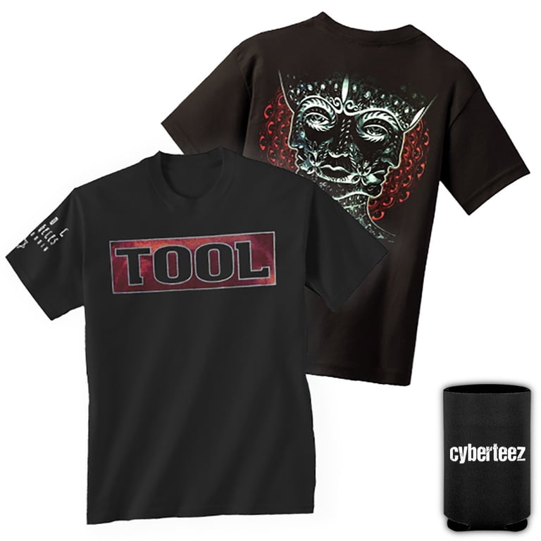Tool Band Shaded Box Triple Face T-Shirt + Coolie (L) - Walmart.com