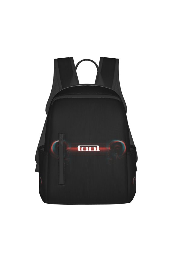 Tool Band Shoulder Bag Rucksack Casual Lightweight Backpack Simple Printed Daypack