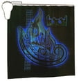 thumbnail image 1 of Tool Band Shower Curtain Bathroom Decor 72"X72" Printed Washable Shower Curtain With Hooks Iron, 1 of 9