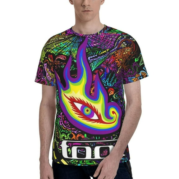 Tool Band T-Shirts 3d Printed Short Sleeve Tee Shirt For Men
