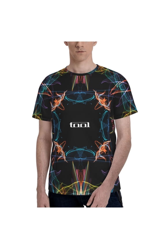 Tool Band T-Shirts 3d Printed Short Sleeve Tee Shirt For Men