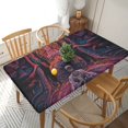thumbnail image 1 of Tool Band Table Cover Reusable Fitted Rectangle Elastic Edged Tablecloth For Kitchen Dining Party 2.5X5ft, 1 of 8