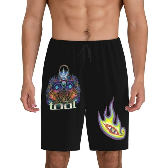 Tool Band Undertow Music Men's Short Pajama Pants Lightweight Daily Lounge Shorts Bottoms Sleepwear Cozy Soft Home Pajama Pants Shorts