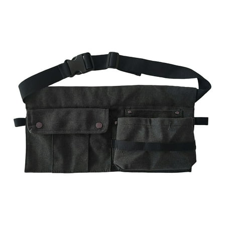 Tool Belt Costume, Garden Tool Waist Apron, Canvas Waist Tool Apron, Professional Heavy Duty Waist Work Apron with Adjustable Strap for Men & Women Woodworker Gardening