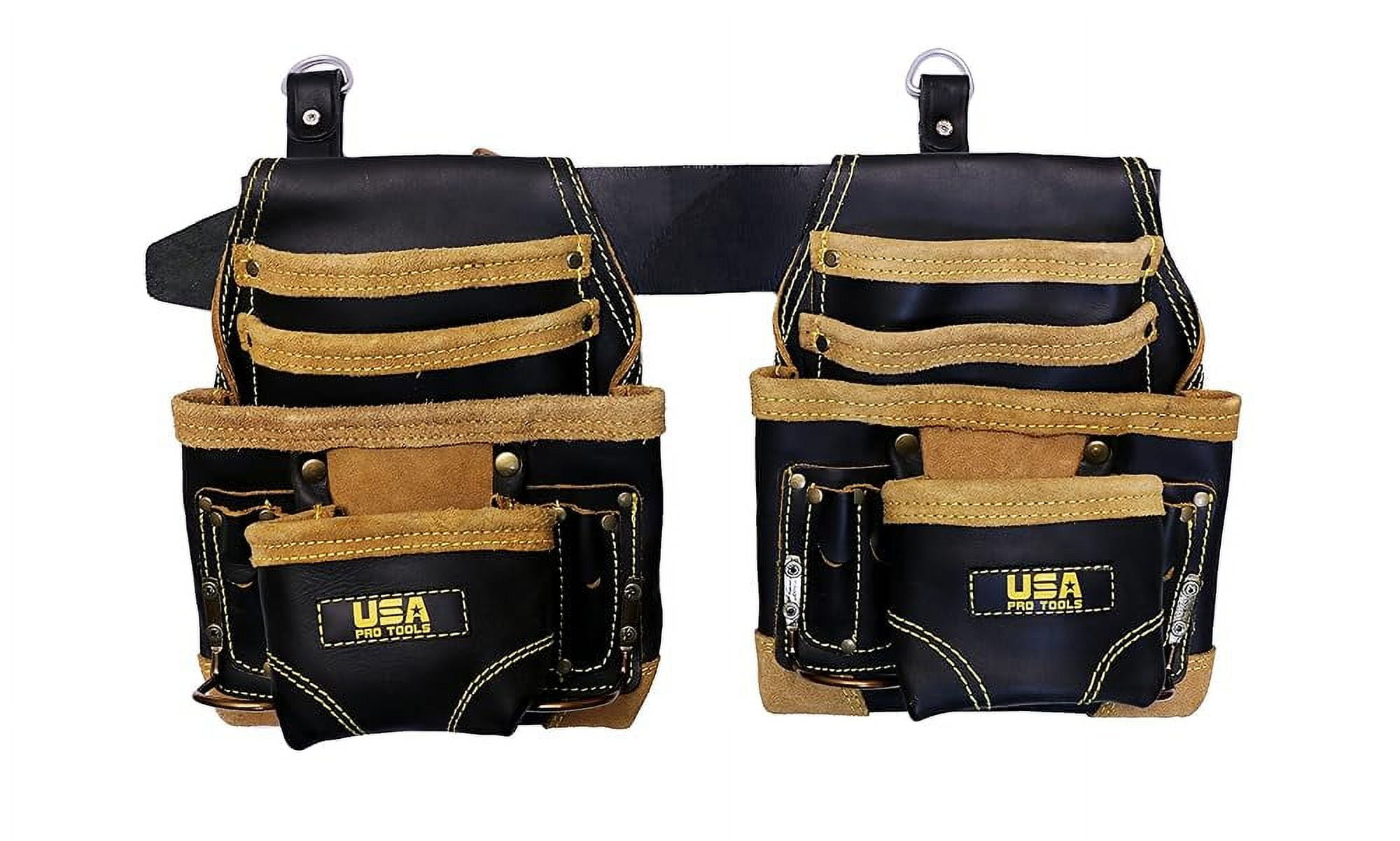 Tool Belt | Leather Tool Rig For Carpenters, Framers, Electricians ...