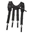 thumbnail image 1 of Tool Belt Suspender Hanging Rig Oxford Cloth Padded Straps Adjustable Length for Plumbers Construction Workers Handymen, 1 of 9