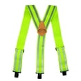 thumbnail image 1 of Tool Belt Suspenders Reflective Safety Suspenders With Fully Elastic 2 inch Wide Y Back Heavy Duty Suspenders, 1 of 3
