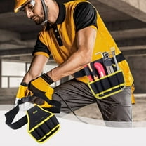 Tool Belts With Release Buckle Heavy Duty Detachable Adjustion Belt Work Apron Tool Belt Pouches