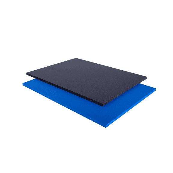 Tool Box Foam 12"x 24" 1/2" Thick (1 Piece) Black