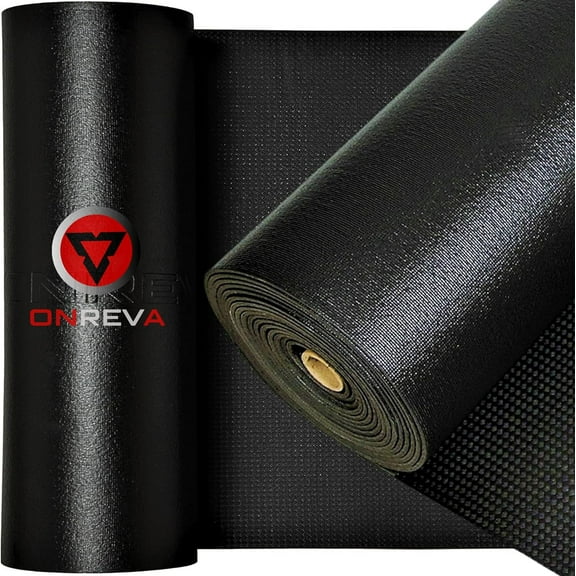 Tool Box Liner 18 inch Wide x 24 ft Large, Thick Heavy Duty Toolbox Drawer Liners, Rolling Tool Chest Liner Foam, Shelf Rubber Mat, Black Non-Slip Organizer Liner for Cabinet, Workbench