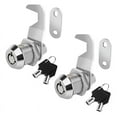 thumbnail image 1 of Tool Box Lock with Key,5/8In Cabinet Cam Lock Keyed Alike,ToolBox Lock for RV Storage Compartment Door Tool Cart Mailbox, 1 of 7