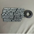 thumbnail image 1 of Tool Box Magnetic Labels Set - 23 Labels for Efficient Organization, Beginner-Friendly, Works on Any Metal Surface, Weather-Resistant, Time-Saving, 1 of 1