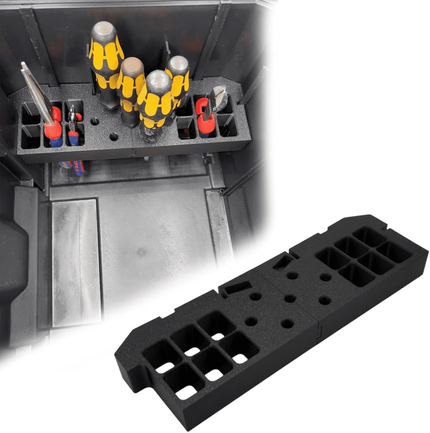 Tool Box Organizer Insert Compatible with DeWalt TStak, Storage