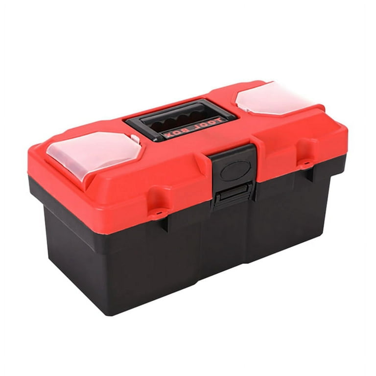 Tool Box Portable 14 Inch with Removable Duty Toolbox with Metal