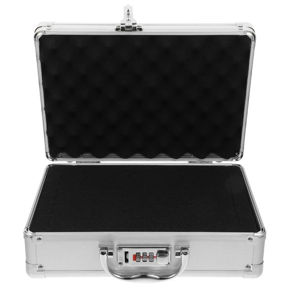 FONDOTIN Heavy Duty Portable Tool Case with Custom Foam Insert and Secure Password Lock, Design
