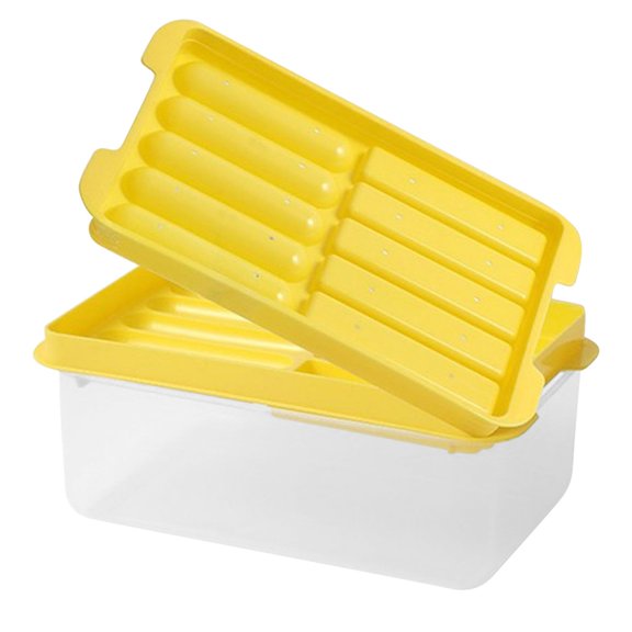Tool Box with Tools Included Household Ice Making Mould 10 Grids Ice Making Box for Kitchen Storage Solutions