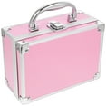thumbnail image 1 of Tool Case Makeup Travel Organizer Cases Organizers and Storage Cosmetic Toolbox Pink Density Plate, 1 of 6
