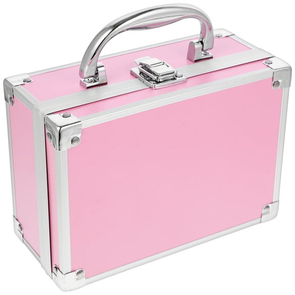 Tool Case Makeup Travel Organizer Cases Organizers and Storage Cosmetic Toolbox Pink Density Plate