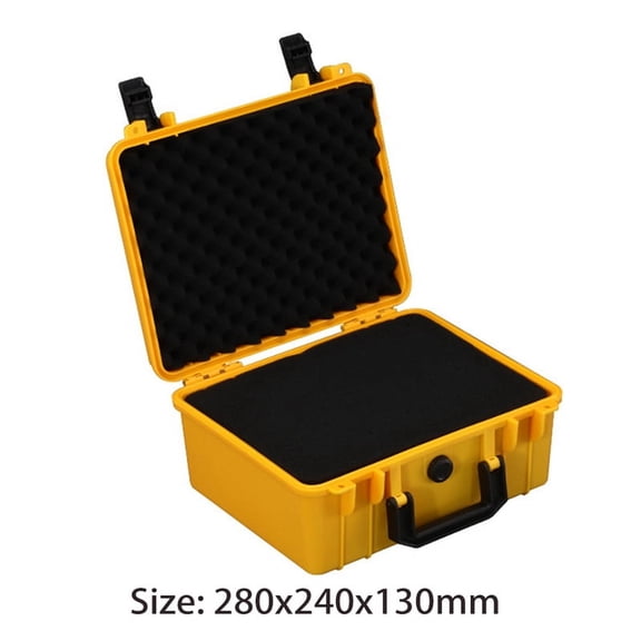 Tool Case Protective Shockproof Sealed Dustproof for Home Outdoor Warehouse Multipurpose Compact CarryingCase,C