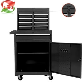 Hyper Tough 20 In 5 Drawer Rolling Tool Chest Cabinet Combo Walmart