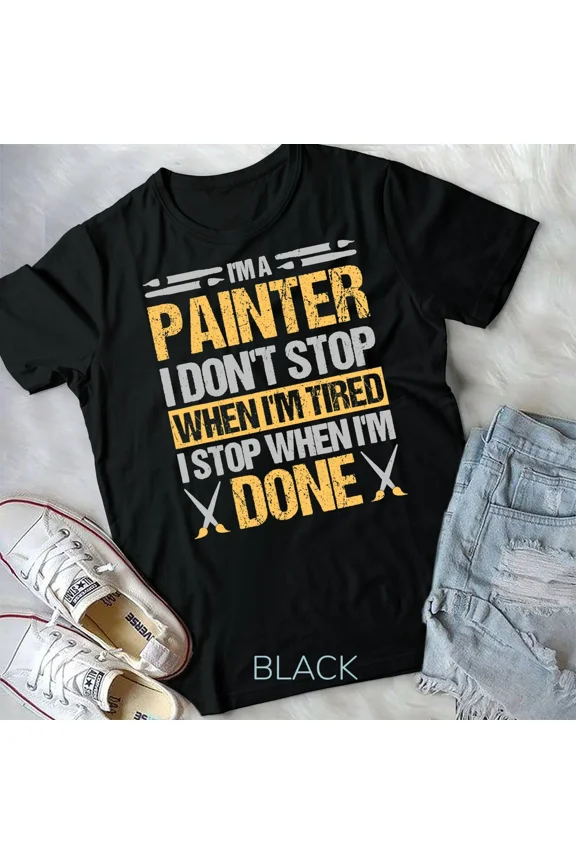 Tool Design for House Painter Unisex Tshirt
