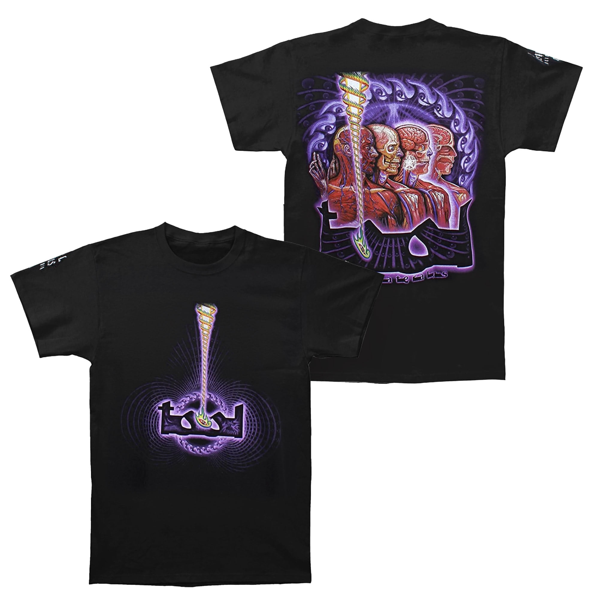 Tool Dissection 2-Sided T-Shirt Black Large | Officially Licensed ...