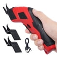 thumbnail image 1 of Tool Electric Scissor 4.2V Cordless Scissors With 2pcs Replaceable Tungsten Steel Blade Rechargeable Scissors Safety Switch Maximum Cut 9mm For Cotton Fabric, Plant Stems, 1 of 8