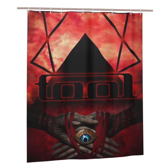 Tool Fear Inoculum Descending Shower Curtain Bathroom Decor Polyester Waterproof Bath Curtains With Hooks 60x72 Inches