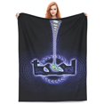 thumbnail image 1 of Tool Fear Inoculum Flannel Blanket Ultra-Soft Micro Fleece Throw Blanket For Bed Sofa Couch Car Office Unisex Adult Fuzzy Bed Blanket Cozy Kids Throw Blanket 50"x40", 1 of 8