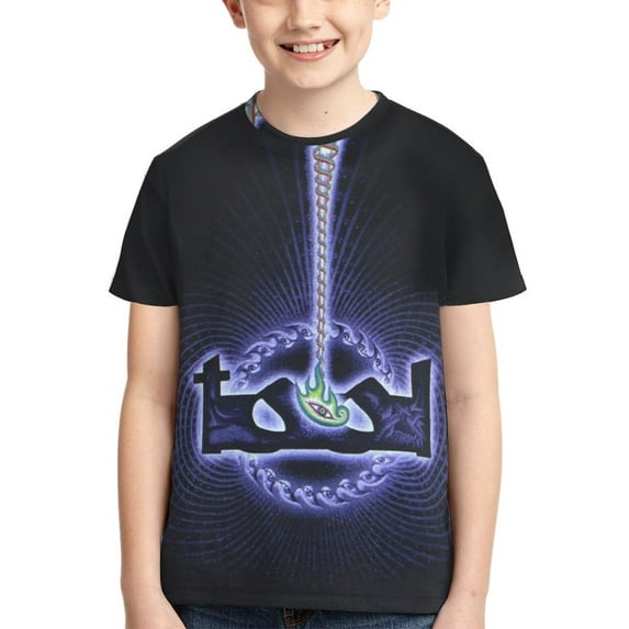 Tool Fear Inoculum Youth Unisex T-Shirt Crewneck Short Sleeve Double-Sided Print Tee Shirts Top For Boys Girls Kid Teen Small