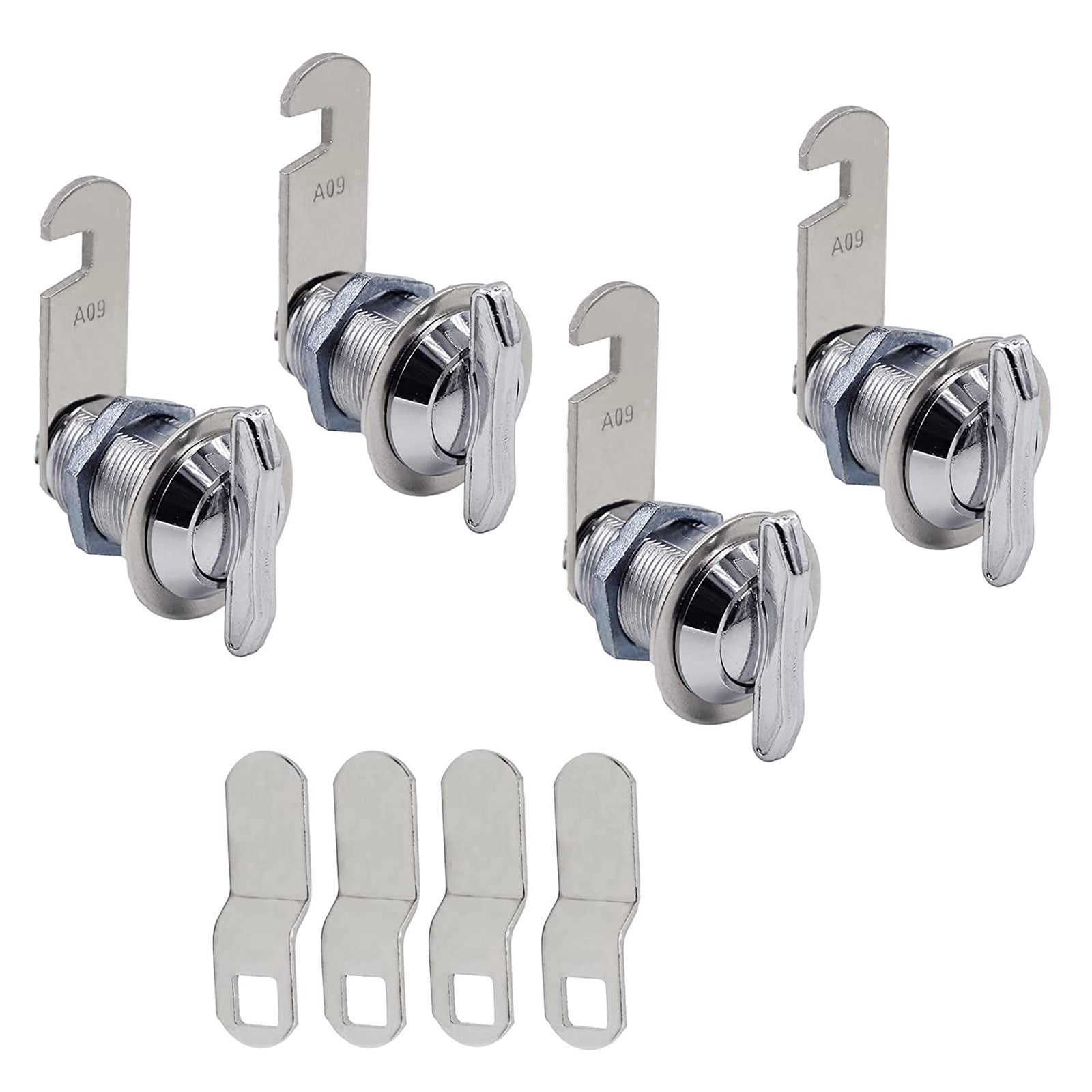 Tool Frees Cabinet Security Lock Thumb Operated Cams Lock Offset Cams Lock Secure Twist Lock for Compartments & Drawers