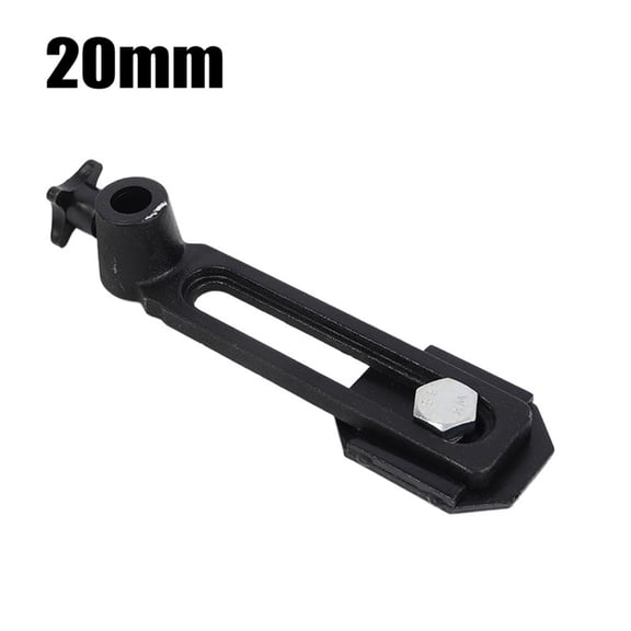 Tool Holder Base Tool Rest Base 20mm/25mm Black Lathe Tool Base Turning Holder Stand Woodworking DIY 20mm