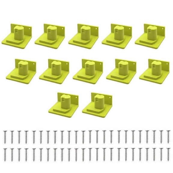 Tool Holder Wall Mount for 18V Power Tool Holder Mount Hanger with Screws