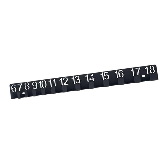 Tool Hooks Display Wrench Organizer Rack Metal Space Saving for Home Garage Workshop
