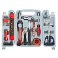 thumbnail image 1 of Tool Kit - 131 Heat-Treated Pieces with Carrying Case - Essential Steel Hand Tool and Basic Repair Set for Apartments, Dorm, Homeowners by Stalwart, 1 of 7