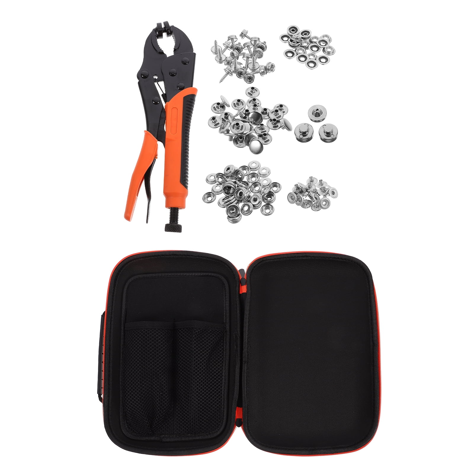 Tool Kit Turnbuckles Heavy Duty Snaps for Thick Fabric Snap Button Kit Snap Fasteners Kit Snap Fastener Tool Snap Press