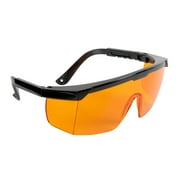 Tool Klean Safety Goggles, UV Glasses for UV Light Protection, ANSI Z87.1 Approved, Yellow Tint Lens