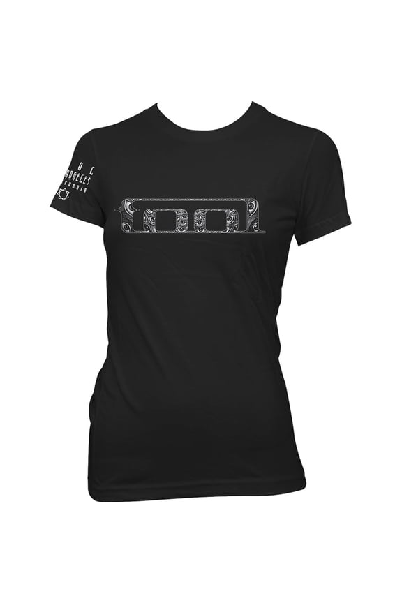 Tool Ladies T-Shirt: Eyes Logo (Sleeve Print) (Small)