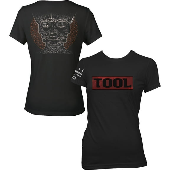 Tool Ladies T-Shirt: Shaded Box (Back & Sleeve Print) (XXX-Large)