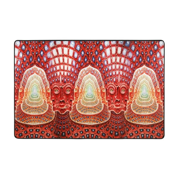 Tool Lateralus Area Rug Cartoon Rugs Non-Slip Soft Carpet Soft Floor Mats for Home Decor Living Room Bedroom Mat 36"X24"