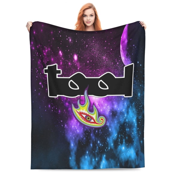 Tool Lateralus Bed Blanket 3D Printed Throw Blanket Lightweight Super Soft Air Conditioning Room All Season Blanket Sofa Couch Bed Fans Cartoon Blanket 80"x60"