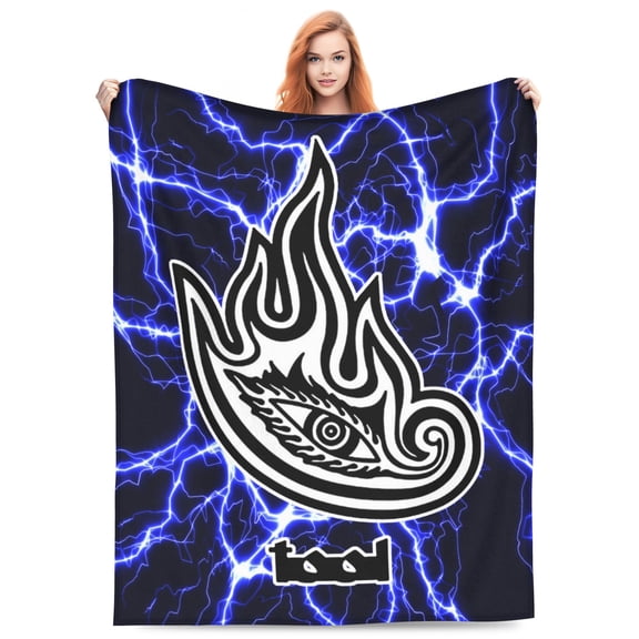 Tool Lateralus Bed Blanket 3D Printed Throw Blanket Lightweight Super Soft Air Conditioning Room All Season Blanket Sofa Couch Bed Fans Cartoon Blanket 80"x60"